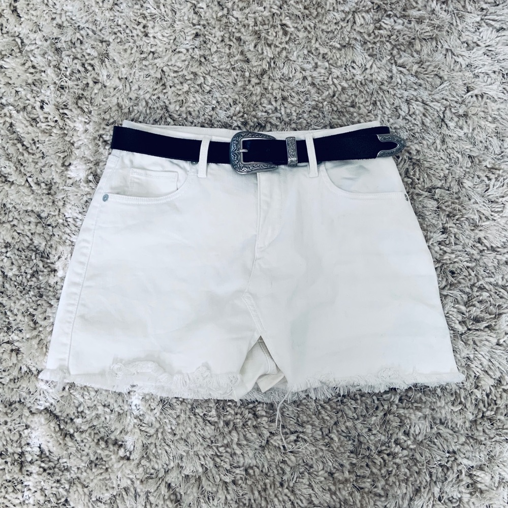 BLANK NYC HIGH RISE WHITE SKIRT
